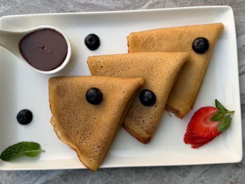 Blini With Nutella